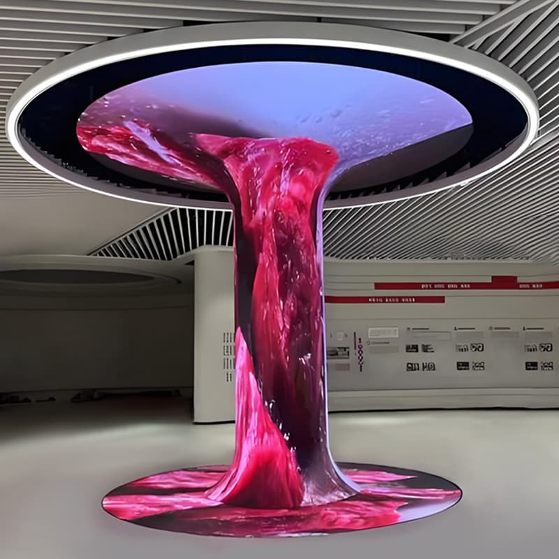 顶天立地异形屏